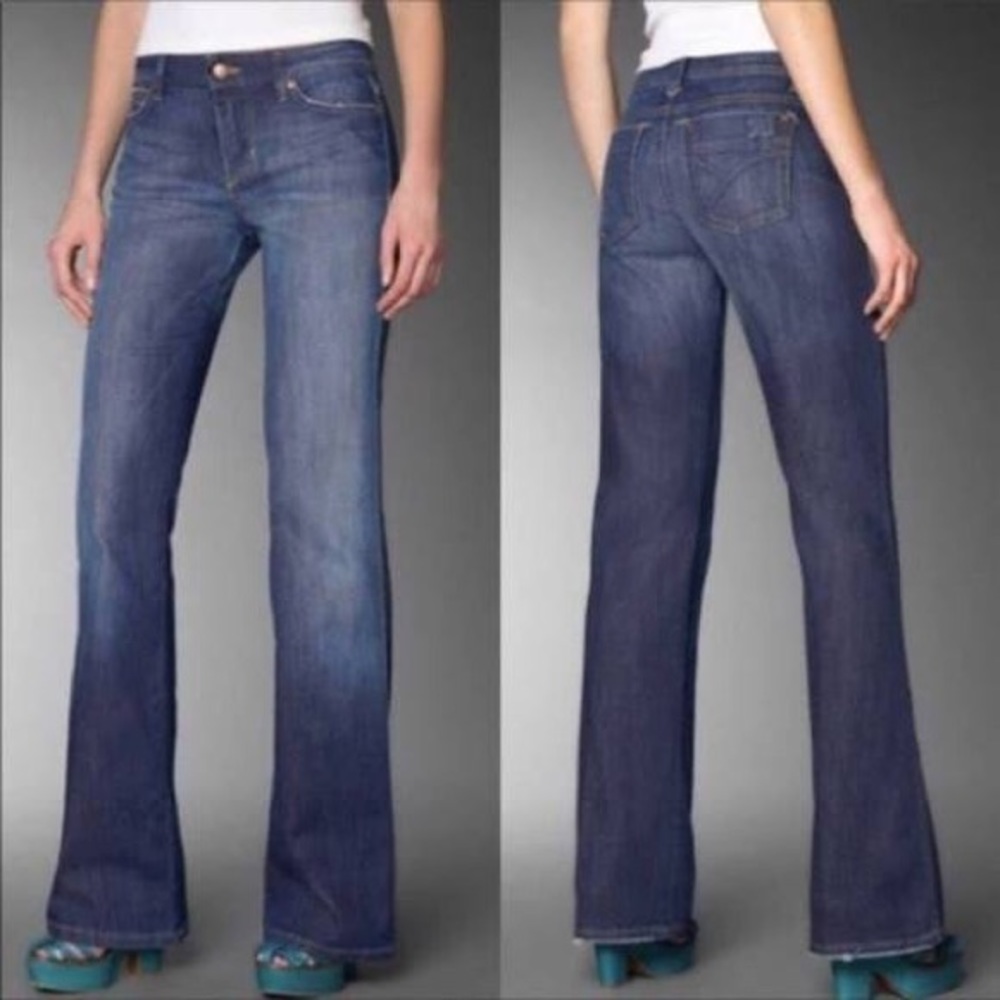 JOE’S JEANS Leg Muse High Rise Tricky jeans sz 29! Notice hem in pictures.